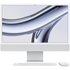 Bild iMac 24", silber, M3 - 8 Core CPU / 8 Core GPU, 8GB RAM, 256GB SSD (MQR93D/A [2023 / Z195])