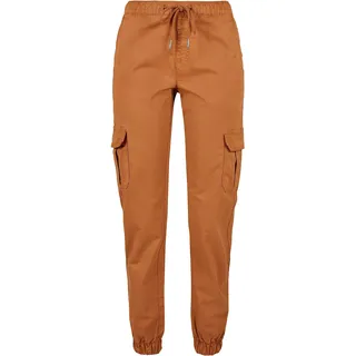URBAN CLASSICS High Waist Cargo Jogging Hosen Orange L