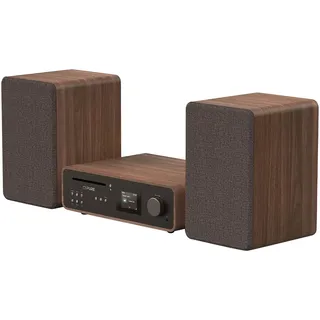 Pure Classic Stereo Coffee Black/Walnut