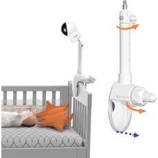 Baby-Kamera Halterung für eufy Security SpaceView-Babyphone - / SpaceView S/SpaceView Pro Babyfon, Baby Monitor Halter (Verbesserte Version)