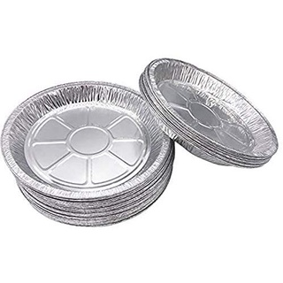 Hochwertige Kuchenformen aus Alufolie, 50 Stück/Set Einweg-Formen aus Stanniol für Torten und Quiche. ⌀ 6" inch (50pcs)