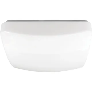 Müller-Licht LED-Deckenleuchte, Reva Square 30, quadratisches Panel, 12 W, warmweiß (3000 K), 1200 lm, weiß