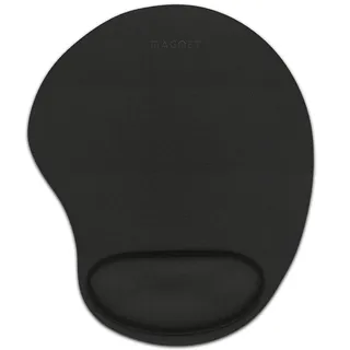 Magnet Ergonomisches Mauspad mit Handgelenkauflage | Gelauflage, rutschfest, bequem & präzise – für Büro, Home Office & Gaming – Schwarz