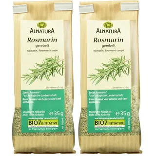 Alnatura Bio Rosmarin gerebelt, 35g (Packung mit 2)