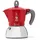 Moka Induction 0,09 l 4 Tassen Rot
