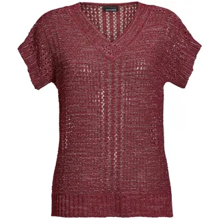 Strickpullover GOLDNER "Pullover", Damen, Gr. 42, lila (cyclam), Obermaterial: 55% Polyacryl PAN. 45% Polyamid PA., normal, Sonstiges, Pullover Strickpullover, Ohne