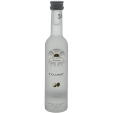 Laplandia I Flavoured Coconut Vodka I 50 ml Flasche I 37,5% I Premium Kokosnuss Wodka Miniaturen aus Lapland