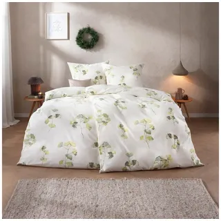 Estella Feinflanell Bettwäsche Velturno grün