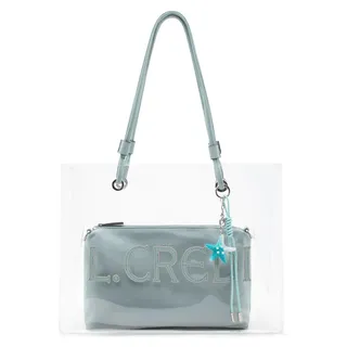 L.CREDI Schultertasche Reja Shoulder Bag Mint Blue transparent - Transparent