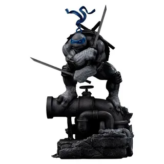 Iron Studios Leonardo Figur 26 cm - Schwarz/Weiß