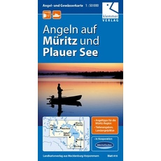 Angel- und Gewässerkarte Müritz und Plauer See 1:50.000