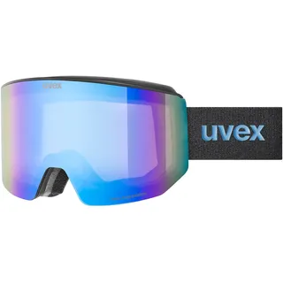 Uvex lace Attract FM Skibrille - black matt, 233, one size