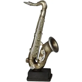 Ambiente Haus Saxophon Figur L silber