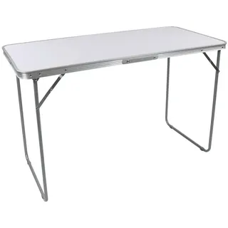VCM Campingtisch klappbar 110 x 53 x 70 cm Weiß