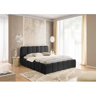 YOURHOUSE24 Polsterbett Micandi Doppelbett Bettgestell Lattenrost (Farbe: Catch me 27, Größe: 160x200 cm)