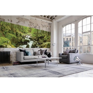 Papermoon Soft Water Stream Panorama 350 x 100 cm