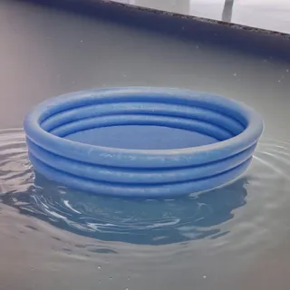 Intex Crystalblue 3-Ring Planschbecken 147 x 33 cm