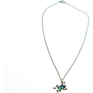 Stimmungskette mit Metallkette - Stimmungskette Frosch
