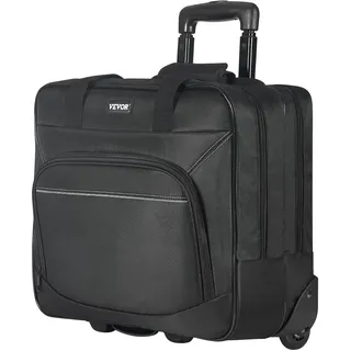 Vevor Laptop Notebook Trolley Aktenkoffer, Notebooktasche, Laptoptasche 39,6 cm, (15,6 Zoll),