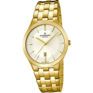 Candino Classic Edelstahl Herren Uhr C4541/1 Armbanduhr Analog Gelbgold D2UC4541/1 - Gold