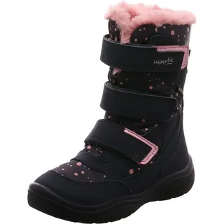 superfit Mädchen CRYSTAL Boot, Schneestiefel 1009090, BLAU/ROSA 8000, 25