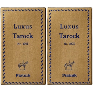 Piatnik 1903 - Tarock Luxus (Packung mit 2)