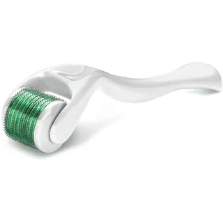 Derma-Roller Microneedling Roller, Micronadeln Derma-Roller 0,5 mm mit 540 Nadeln, Narbenroller für Gesicht und Körper, Große Poren, Effektiv Gegen Falten, Haarverlust, Narben, Anti-Aging