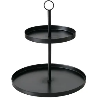 BOLTZE Samina Etagere schwarz 32cm (1 Stück)