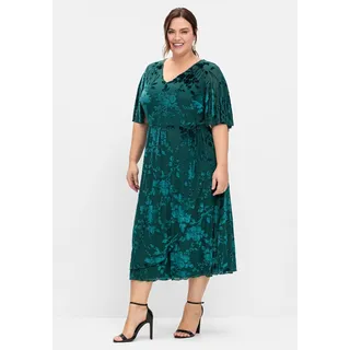 Sheego Cocktailkleid »Cocktailkleid«, blau