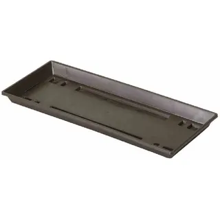 KASTENUNTERSATZ Blumenkastenuntersetzer Standard" 80cm Braun Blumenkasten Neu