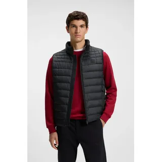 Boss Slim Fit Steppweste mit Reißverschlusstaschen Modell 'ODENO2', Black, 48