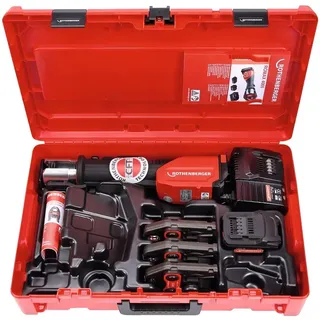 Rothenberger ROMAX 4000 Pressbacken-Set M 15-22-28 mm, 1x4 Ah, EU