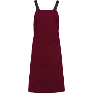 Kariban Schürze aus Baumwolle - Rot