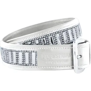 Equestrian Stockholm Gürtel Damen Belt Contest White 90 cm