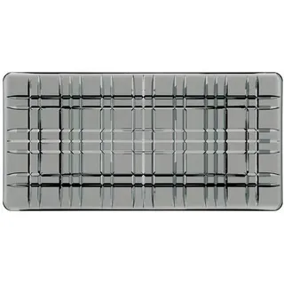Nachtmann »Platte Square 28 x 14 cm grau«, grau,