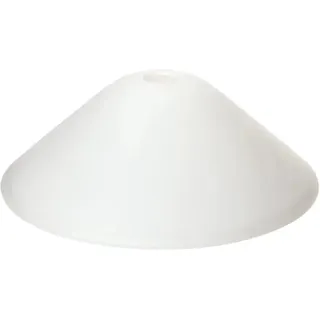Orion Lightstyle Glas Lampenschirm E27  Ø 380 mm Opal Weiß