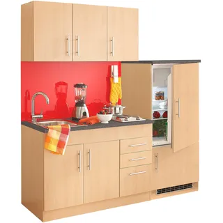 kochstation Küchenzeile KS-Toledo 180 cm braun