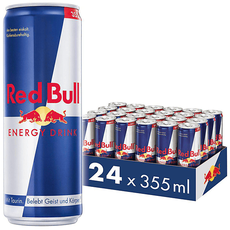 Red Bull 220666 Red Bull, Energy Drink, 24 x 0.355 L