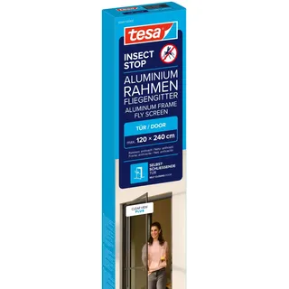 Tesa Insektenschutz-Tür Insect Stop ALU Comfort 120 x 240 cm Anthrazit