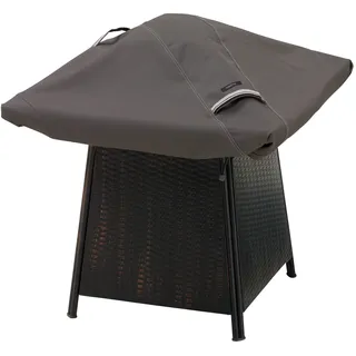 Classic Accessories 55-148-015101-EC Ravenna-Abdeckung, passend für 40 x 40 quadratische Feuerstellen, Taupe