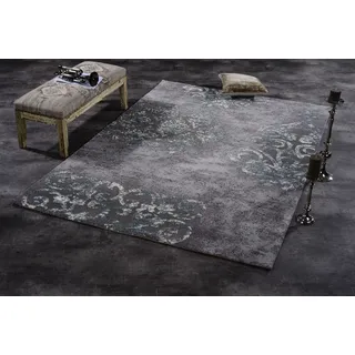 GALLERY M branded by Musterring Teppich »Amore« rechteckig 20 mm Höhe besonders weich durch Microfaser, Wohnzimmer, grau