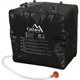 Cattara 13293 - Campingdusche 40l - Schwarz