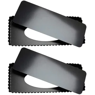 Tebery 2 Stück 14 Zoll Rechteckige Tarteform mit Hebeboden, 36x14cm Antihaftbeschichtet Quicheform Törtchenform Pie Form