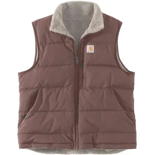CARHARTT Fleeceweste "Utility Weste", altrosa