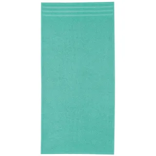 Kleine Wolke Duschtuch "Royal, 1 Stück (70/140 cm)" Uni Farben, mit Bordüre, weich, auch in verschiedenen Sets erhältlich, türkis