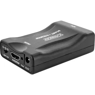 Schwaiger HDMI-Scart-Konverter 1920x1080 Schwarz