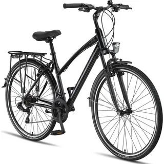 Licorne Premium Trekking Bike 28 Zoll RH 0 cm schwarz/grau
