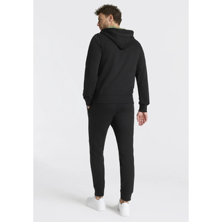 Jogginganzug CHAMPION "Terry Hooded Full Zip Sweatshirt", Herren, Gr. XL, nbk, nbk, olvn, Obermaterial: 55% Baumwolle, 45% Polyester, Sportanzüge Jogginganzug, 2-teiliges Set, mit Kapuze, aus Baumwolle und Polyester