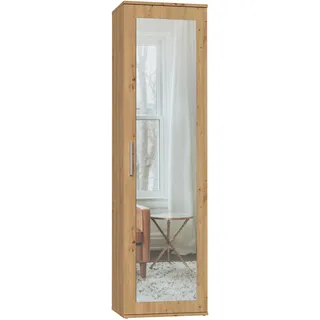 Topeshop DUO SZAFKA ARTISAN, Eiche, Toilette, 2 Regale, 1 Tür(en), Eiche, Partikelbord - Braun