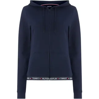 Tommy Hilfiger Damen Schlafanzugoberteil, Entspannt, Polyester, Navy Blazer, XS